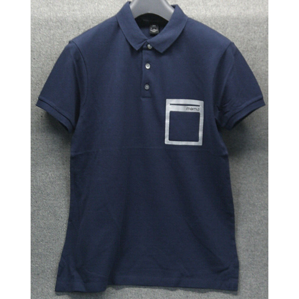 Marc by Marc Jacobs Men’s MBMJ Pocket S/S Polo Shirt Size S Gettysburg Blue NWT